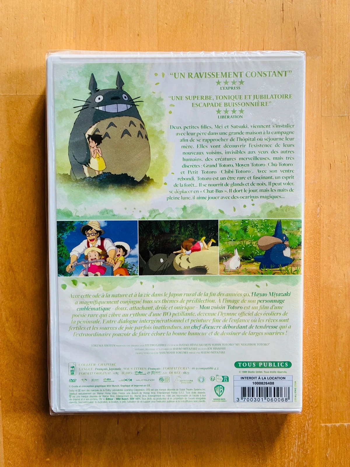 DVD Meu Vizinho Totoro de Hayao Miyazaki Studios Ghibli. – photo 2